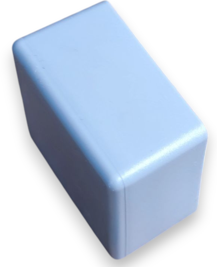 4 x GRAUE ENDKAPPE LANGE ÜBERDECKUNG Abdeckkappe Solarprofil 40x40 mm
