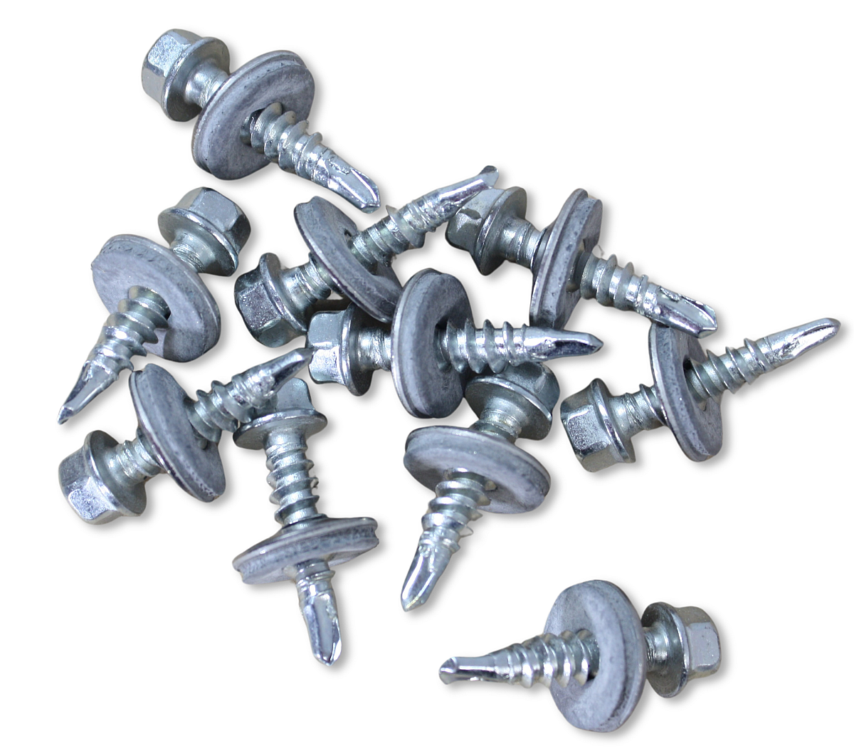 10x EJOT Solar Bohrschraube SuperSaphir JT3-2-6.0x25 / 6,0x25mm E16, Edelstahl