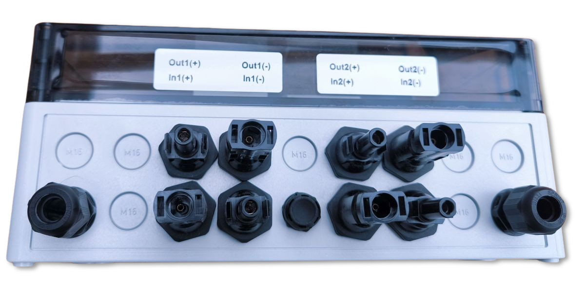 CITEL 2 MPP Überspannungsschutz Typ 2+3 mit MC4 Anschluss Solar IP65 GAK SPD (CiPlug2-MCx1.MCx1-DP40-1-XS)