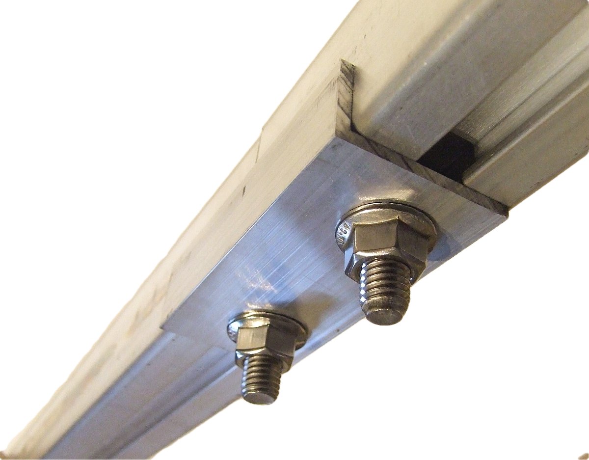 Profilverbinder M10 Schrauben statisch tragende Verbindung. Für 40x40mm Solarschiene