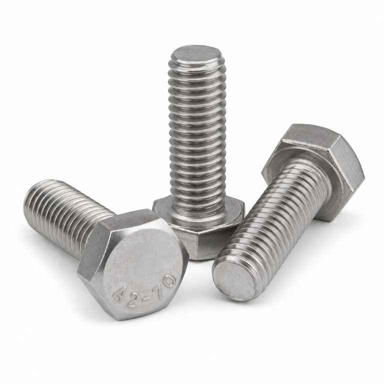 10 Stck M10x25mm. Sechskantschraube Edelstahl V2A, DIN933 VA Schrauben A2