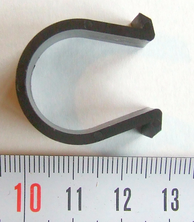 10x C-Clip Kunststoff UV Beständig Solarkabel Befestigung Leitungsführung Aluprofil