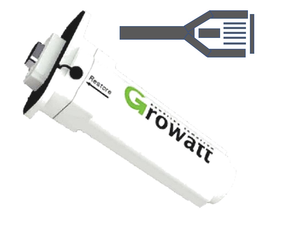 Growatt LAN Stick RJ45 Ethernet Cloud Monitoring Smartphone Ertragsüberwachung