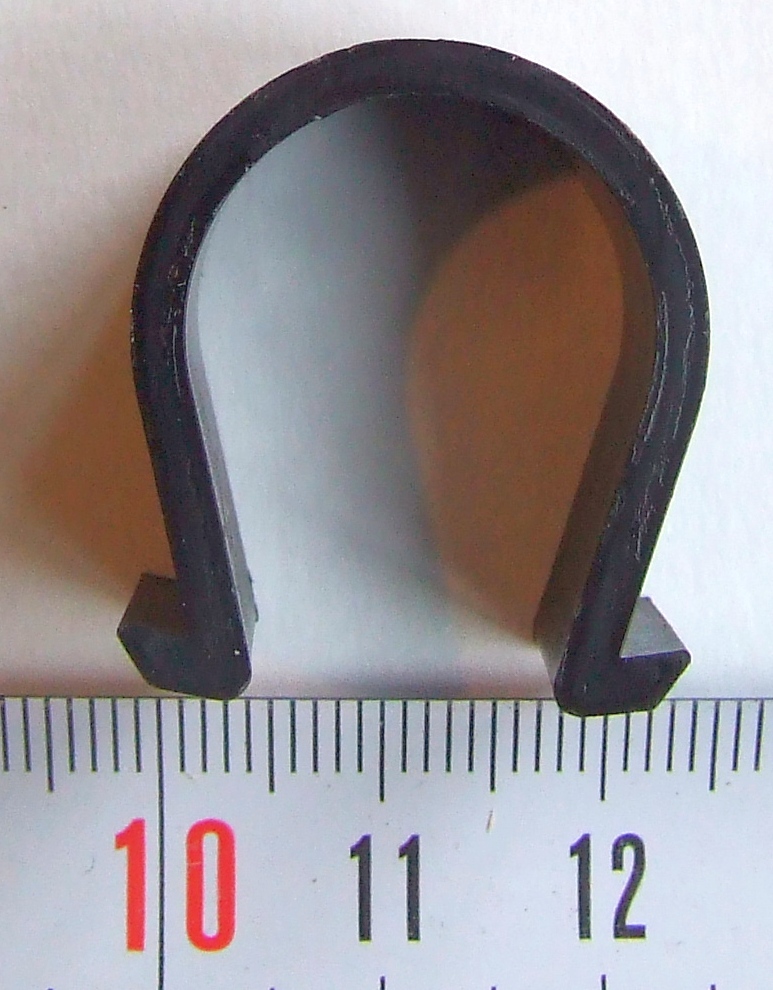 10x C-Clip Kunststoff UV Beständig Solarkabel Befestigung Leitungsführung Aluprofil