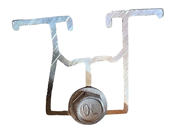 3° - 5° Leichterhöhung für Trapezblech – Winkeleinsatz für Trapezblechbrücke Solar