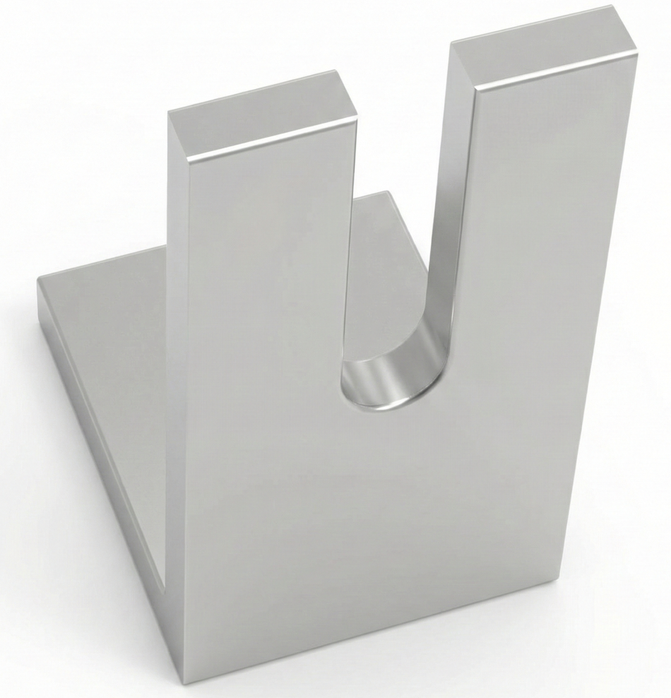 Winkel  mit nach oben offenem Langloch stabile Ausführung 76x50mm für Solar Unterkonstruktion