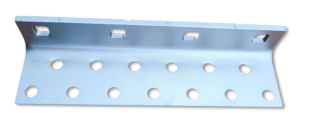 Fußplatte Dachhaken Extra Lang 20cm Edelstahl A2