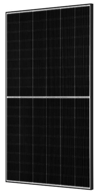 Photovoltaikmodul JA Solar  N-Type 425 W - Bifacial Double Glass JAM54D-41-425-GB-AB-MC4  Komplett Schwarz 1,722x1134x30mm