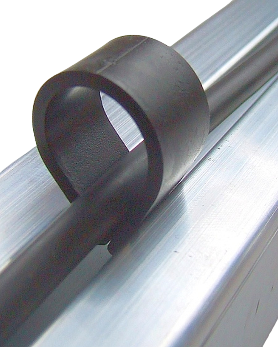 10x C-Clip Kunststoff UV Beständig Solarkabel Befestigung Leitungsführung Aluprofil