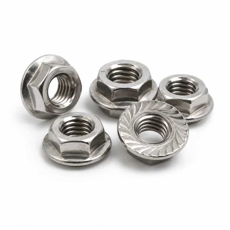 10 Stck Flanschmutter M10 Sperrzahnmuttern, DIN 6923 A2 EDELSTAHL V2A