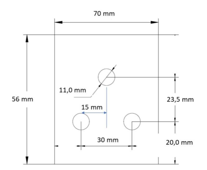 Unterlegplatte für Dachhaken Solar 15 mm Aluminium eloxiert – bei hoher Lattung und dicken Dachsteinen