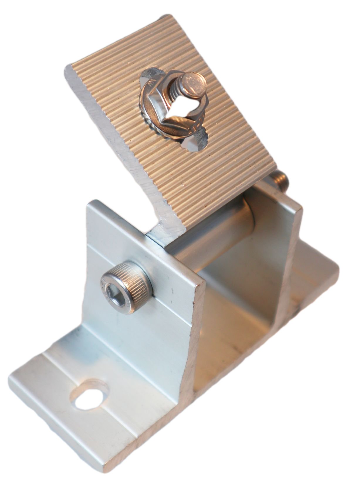 Vario Solar  Gelenk Konsole PV Aufständerung Winkel Drehgelenk Befestigung Aluprofil