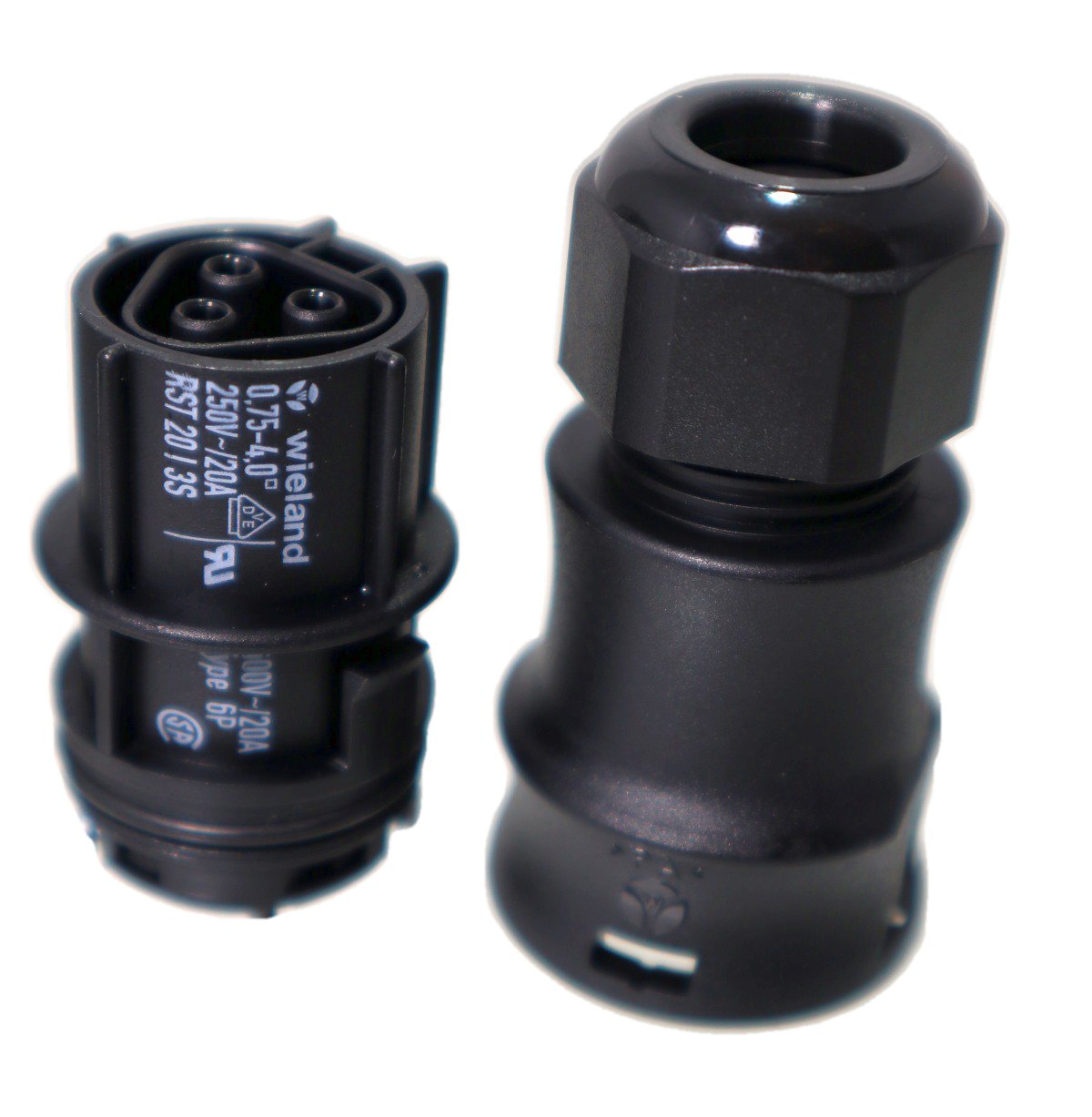 Wieland RST20 Buchse Steckverbinder AC 3polig