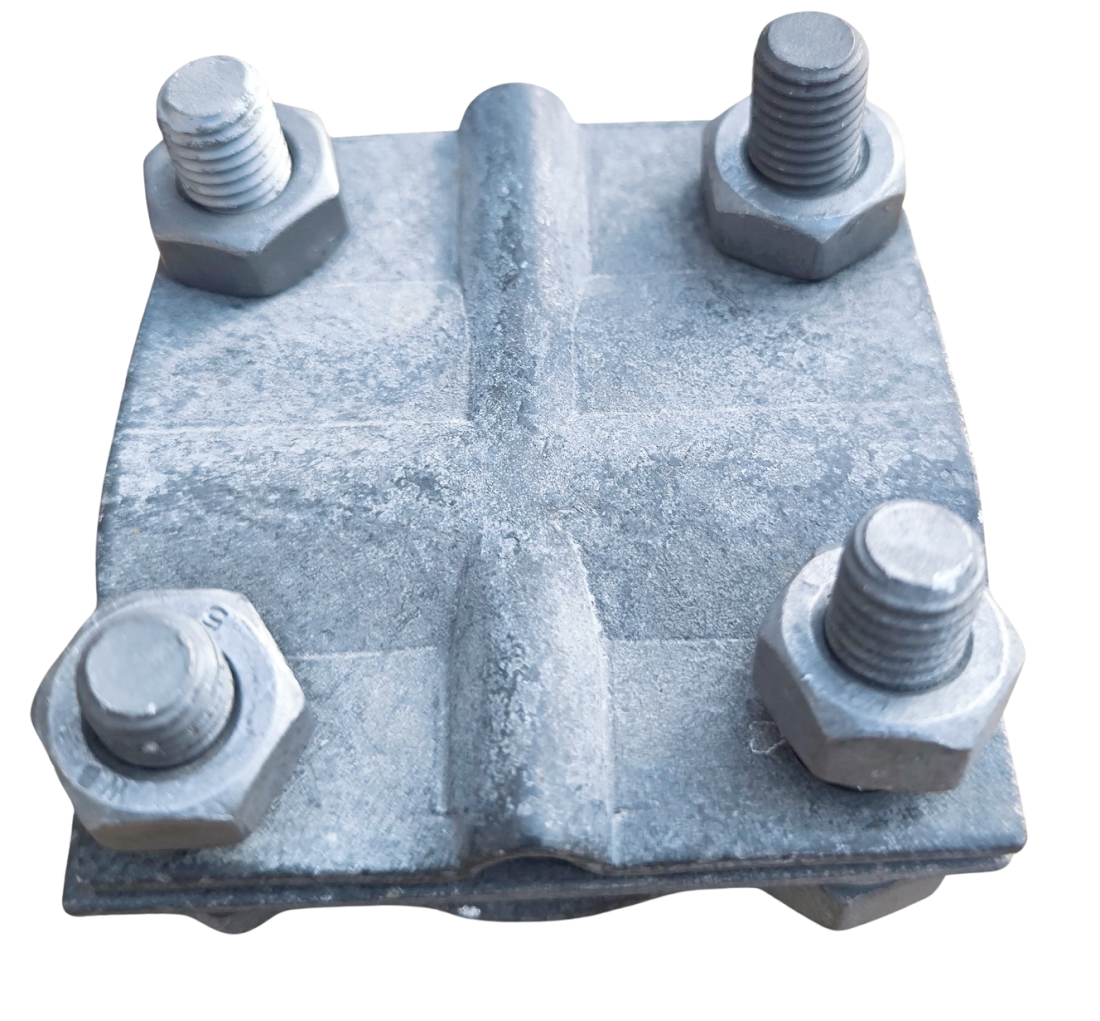 Kreuzstoß für Erder - Feuerverzinkt Stahl