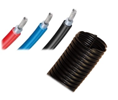 Solarkabel & Flexrohr