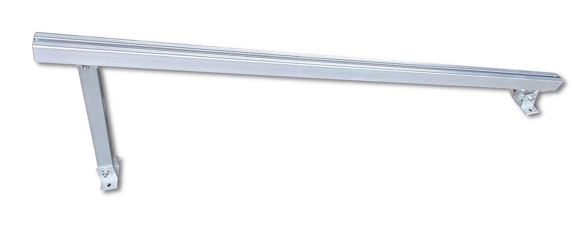 Set: 2x Solar Vario Aufständerung + 2x Aluprofil 1,3m Einstellbar 20° - 40°