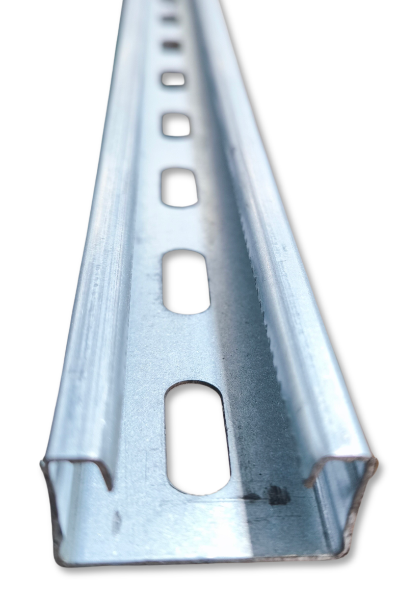 Freiland Montageschiene 41x21x1,2mm einzeln Länge 195cm  Stahl