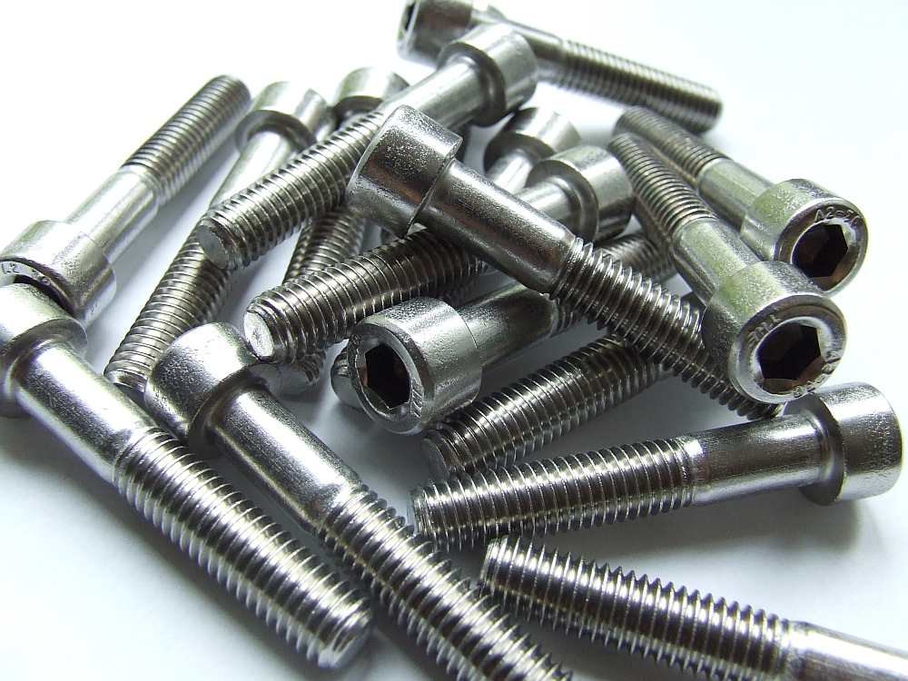 10x M8x35 mm  Innensechskantschraube DIN912 A2 Edelstahl DIN912