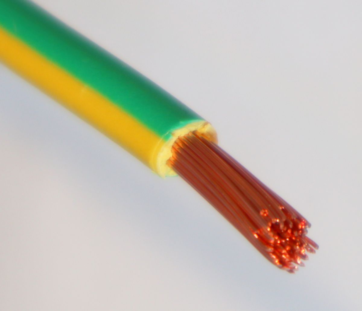 H07V-K 1x6 mm² grün/gelb Solart Erdungsleitung PVC Aderleitung flexibel