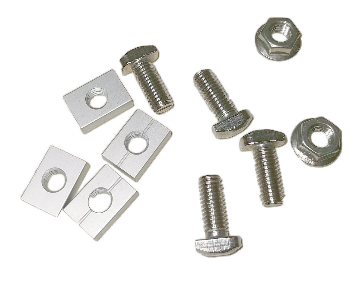 Set: 2x Solar Vario Aufständerung + 2x Aluprofil 1,3m Einstellbar 20° - 40°