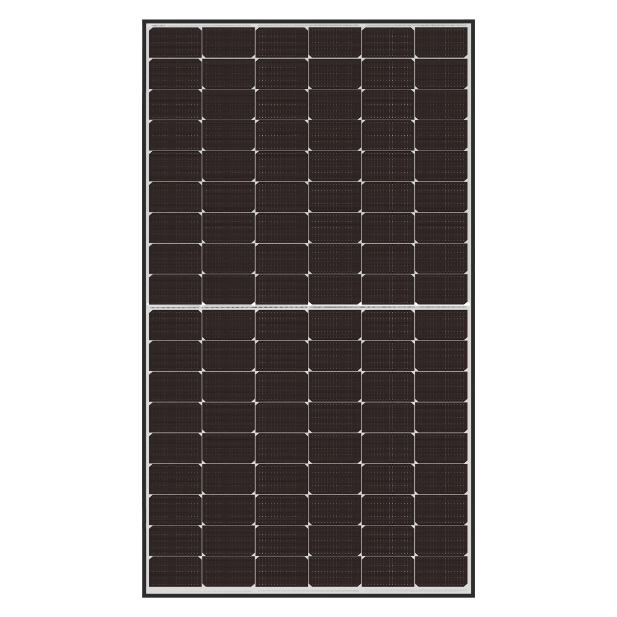 Jinko Solar Tiger Neo 425Wp JKM-425N-54HL4-V Solarmodul mit Halbzelle. schwarz/ weiße Rückseitenfolie. 1722 x 1134 x 30 mm.