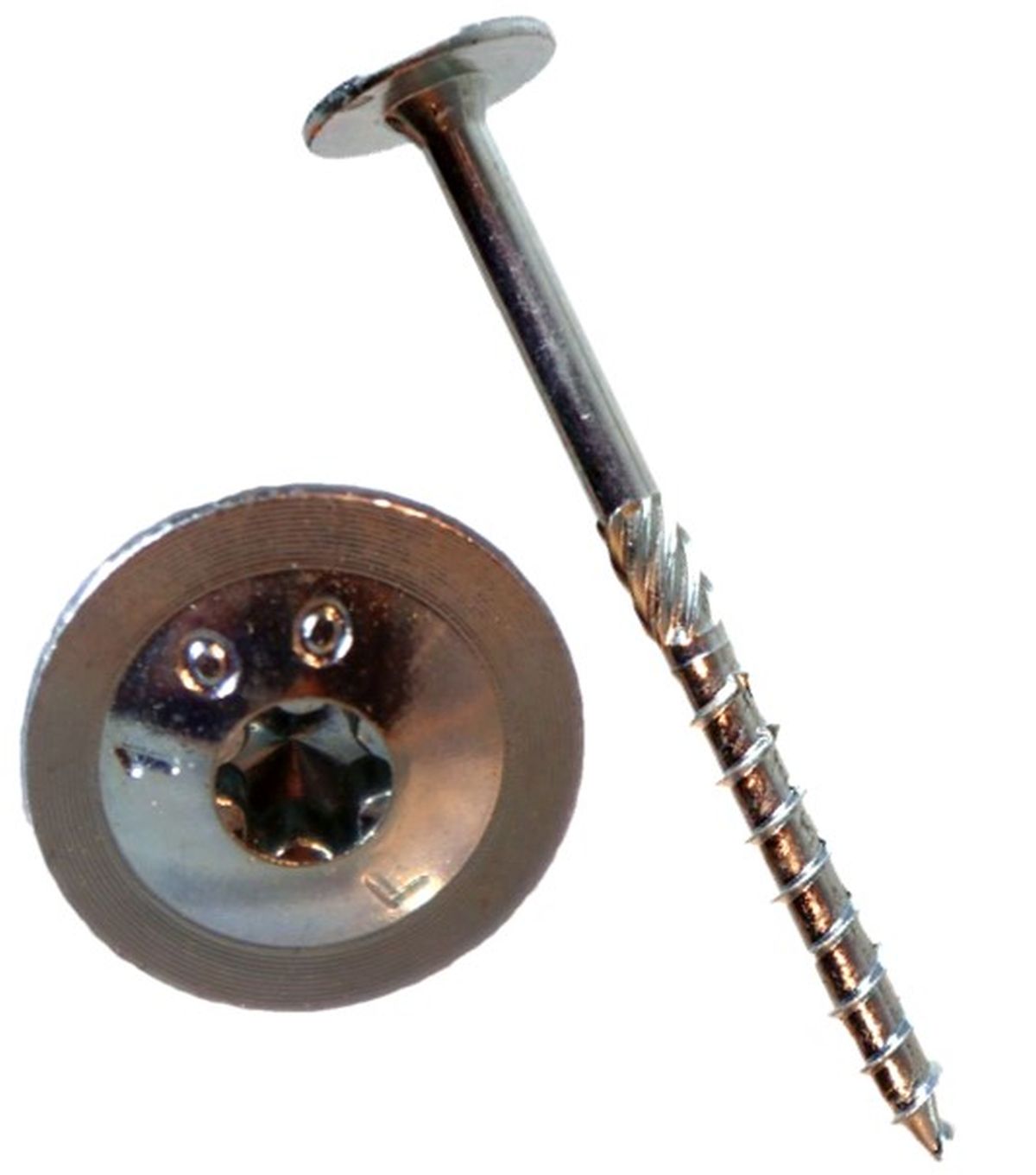 50 Stck Tellerkopfschraube 8x120mm Befestigung Dachhaken blau verzinkt TX 40 Holzbau