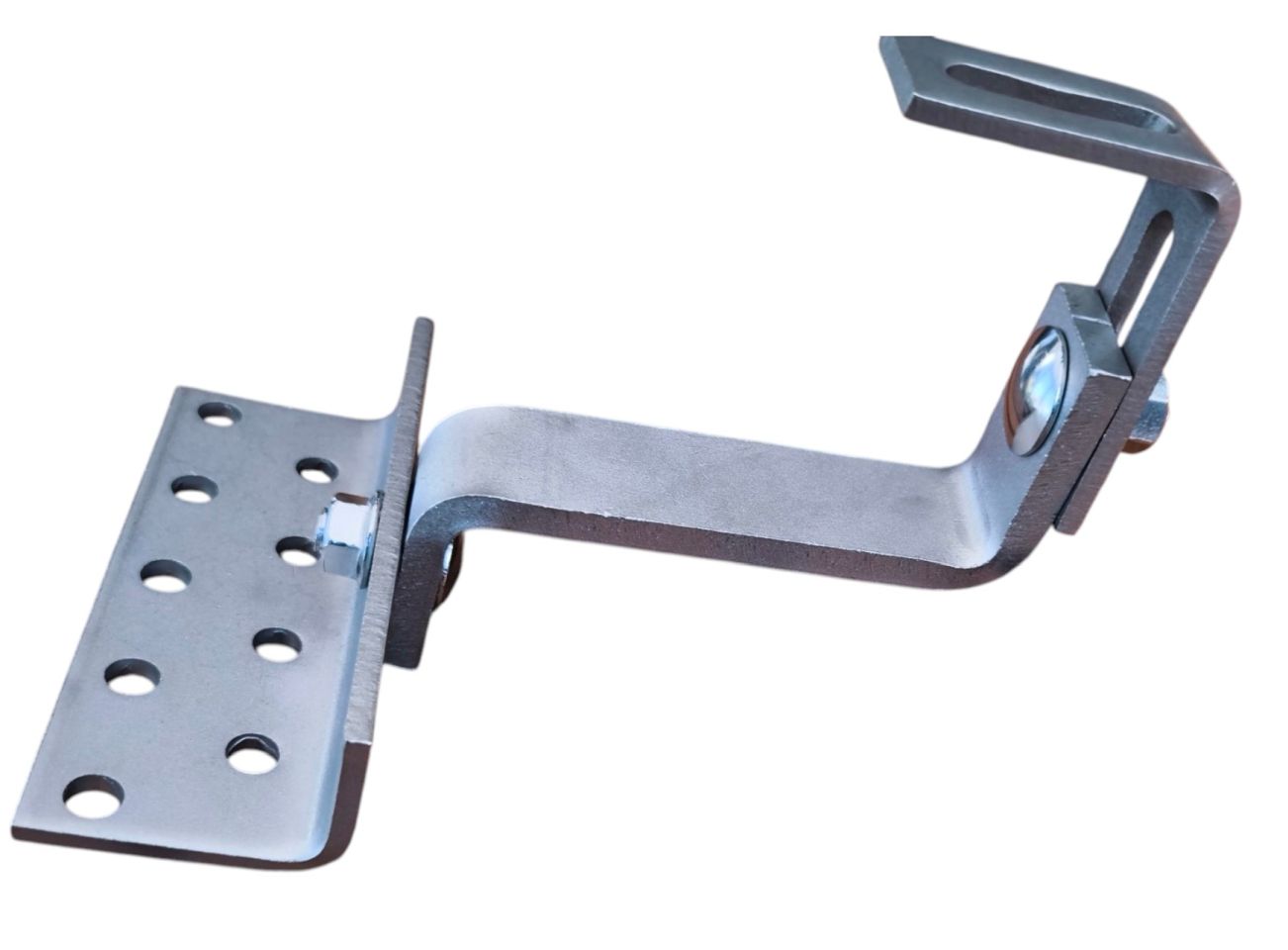 Vario Solar Schwerlast-Dachhaken A2 8mm Dicke 3x verstellbar aus 1.4016 A2 Edelstahl