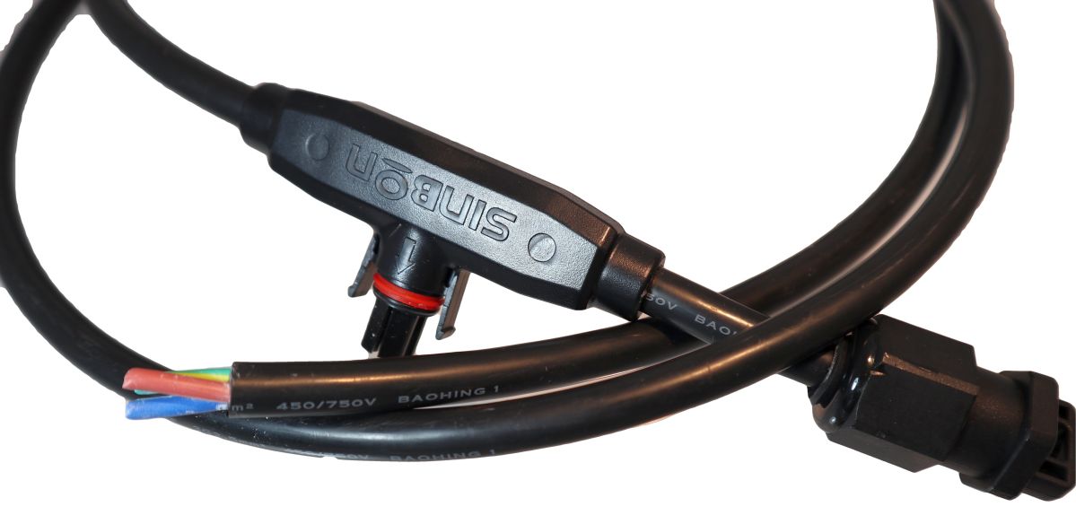 Anschlusskabel Envertech EVT248  APSystems YC500i 1m Standalone Mikrowechselrichter