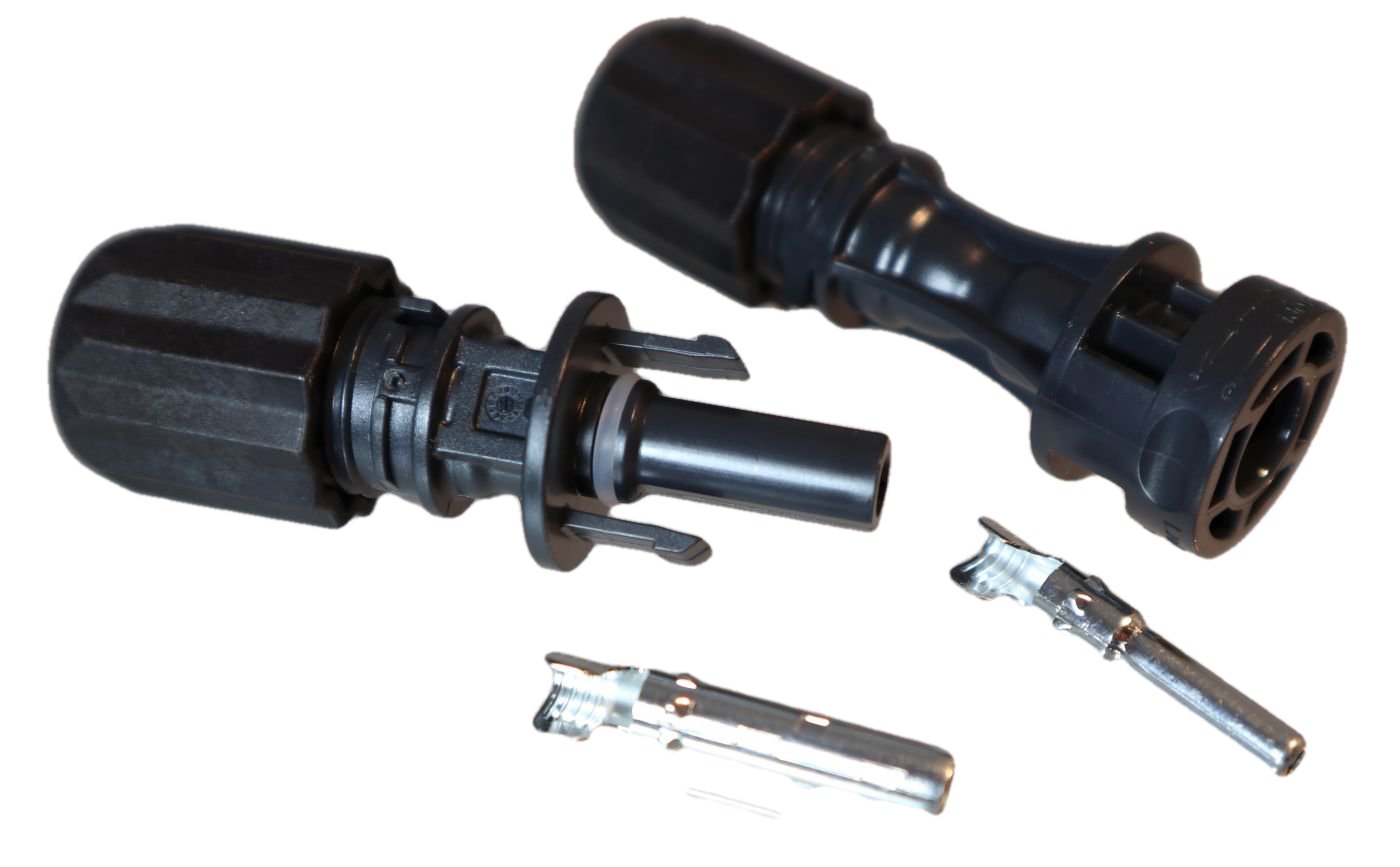 1 Paar MC4 Amphenol HV UTX PV Stecker (MC4 steckbar) Paar Buchse + Stecker